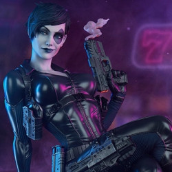 MARVEL Statue Domino Premium Format Sideshow