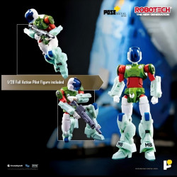 ROBOTECH The New Generation Figurine VAF-6C Combat Alpha Fighter Pose+ Metal Series Toynami