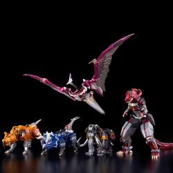 Figurine Dino Megazord GO! KARA KURI Combine Flame Toys Power Rangers