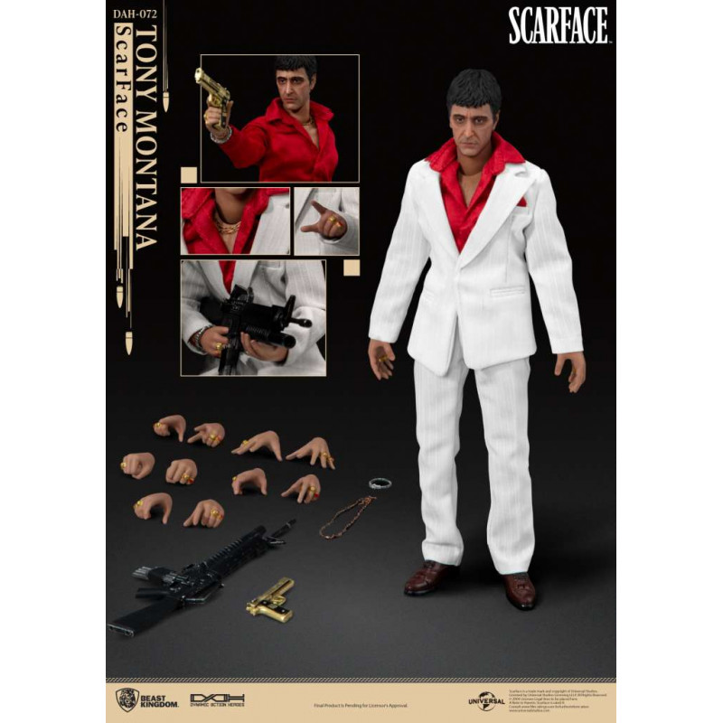 Figurine Tony Montana Scarface – NECA 16cm PVC – NEUF – Collection