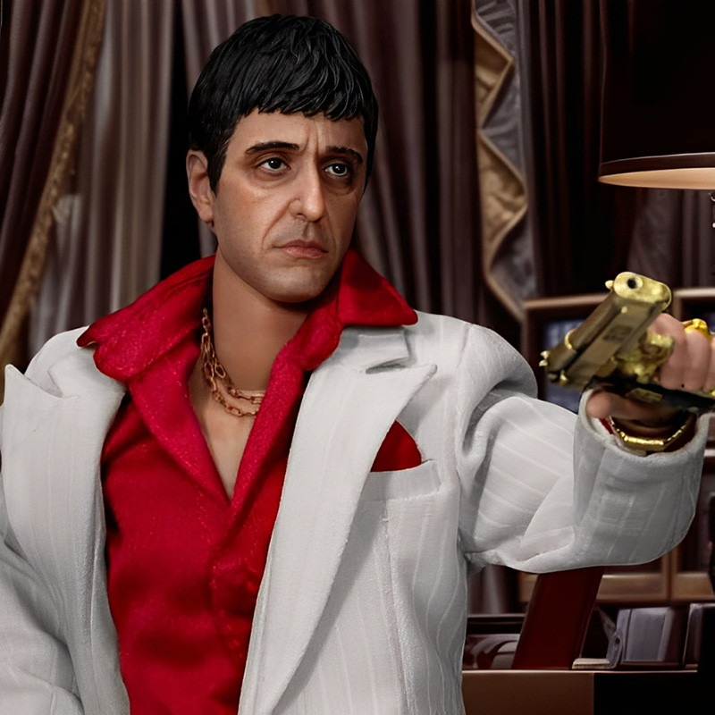 Figurine Dynamic Action Heroes Tony Montana Beast Kingdom Scarface