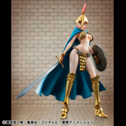 Figurine Rebecca Gladiator P.O.P. Sailing Again Super Limited Reprint Megahouse One Piece