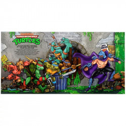 Pack 6 Figurines TMNT 1988 Remastered Playmates Tortues Ninja