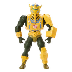 Figurine Le Maitre d'Armes armure Bumblebee Mattel Maitres de l'Univers X Transformers
