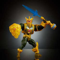 Figurine Le Maitre d'Armes armure Bumblebee Mattel Maitres de l'Univers X Transformers