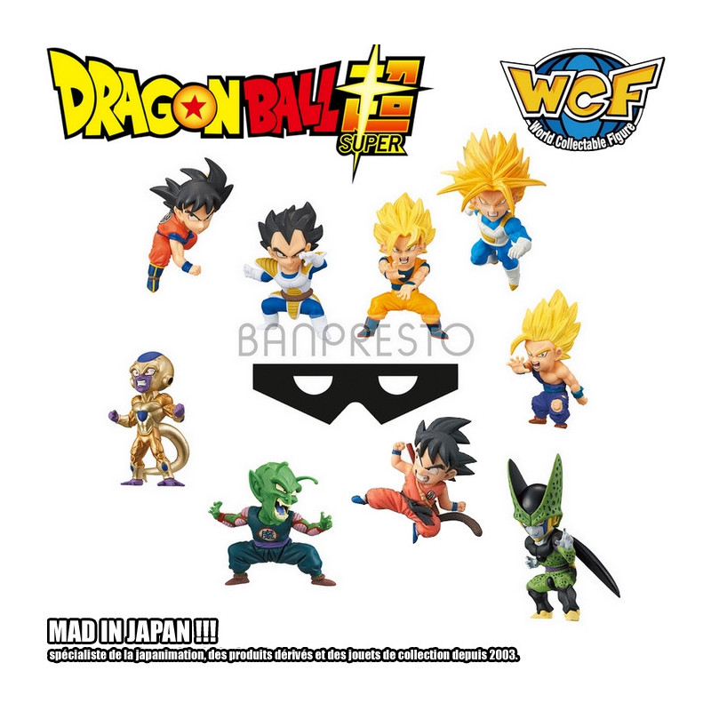 DRAGON BALL SUPER figurines WCF Battle Special Collection Banpresto DRAGON BALL SUPER figurines WCF Battle Special Collection Banpresto