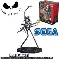 L’étrange Noël de Mr Jack figurine Jack Skellington & Guitare Sega