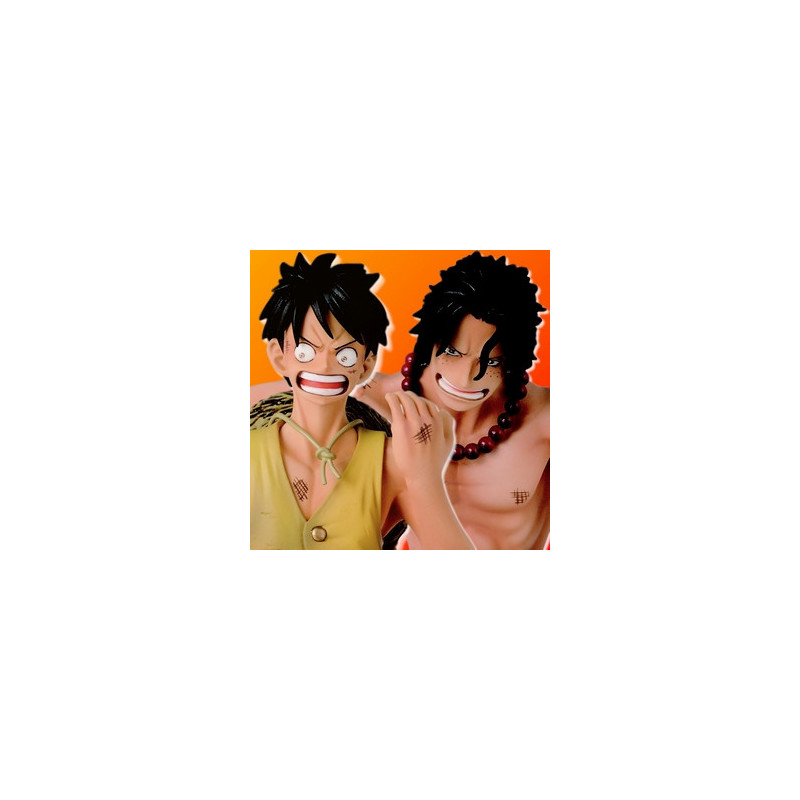 ONE PIECE diorama Luffy & Ace Dramatic Showcase Banpresto ONE PIECE diorama Luffy & Ace Dramatic Showcase Banpresto