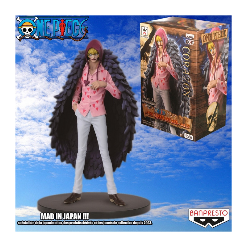 ONE PIECE figurine Corazon DXF Banpresto