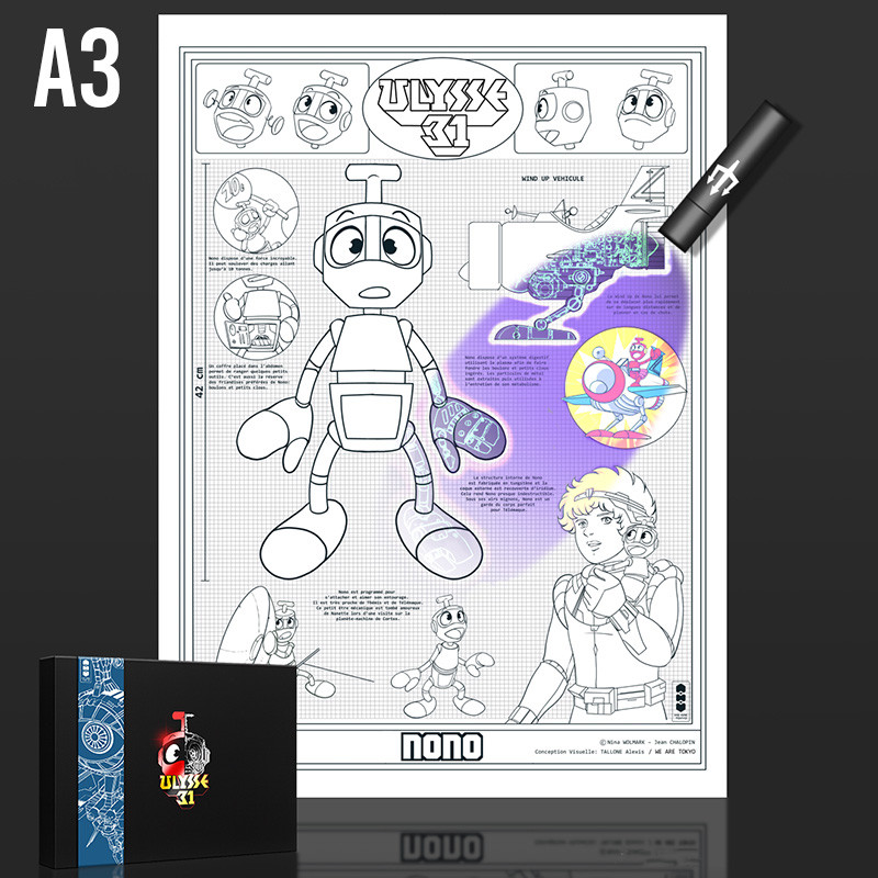 UV Poster Nono A3 We are Tokyo Ulysse 31 UV Poster Nono A3 We are Tokyo Ulysse 31