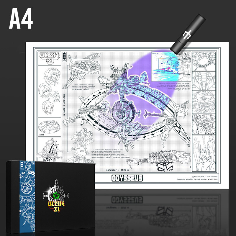 UV Poster Odysseus A4 We are Tokyo Ulysse 31 UV Poster Odysseus A4 We are Tokyo Ulysse 31