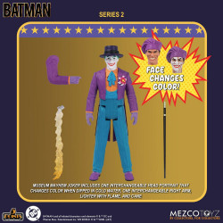 Pack 3 Figurines 5 Points Series 2 Mezco Toyz Batman 1989