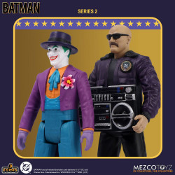 Pack 3 Figurines 5 Points Series 2 Mezco Toyz Batman 1989
