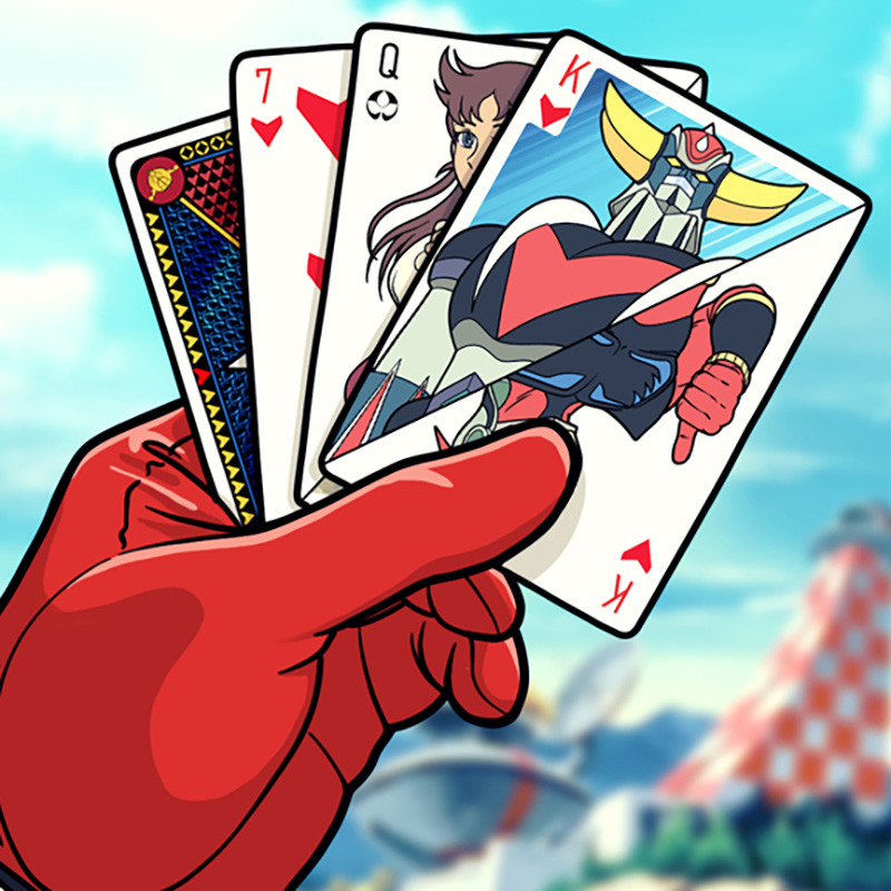 Jeu de 54 Cartes Poker Operation Fleed We Are Tokyo Goldorak Jeu de 54 Cartes Poker Operation Fleed We Are Tokyo Goldorak