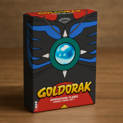 Jeu de 54 Cartes Poker Operation Fleed We Are Tokyo Goldorak