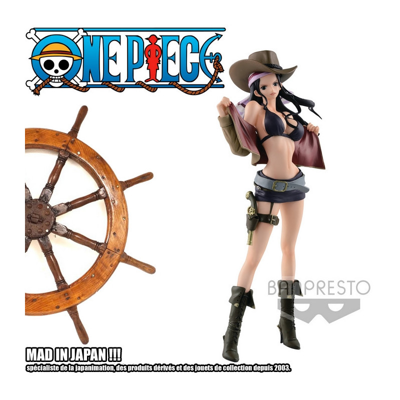Figurine Manga ONE PIECE Nico ROBIN - NEUF - Flag Diamond Ship - Banpresto