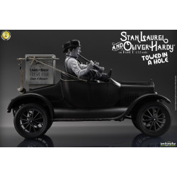 Statue Laurel & Hardy Towed In A Hole Ford T Infinite Statue Laurel & Hardy