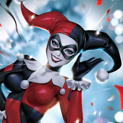 Impression Art Print Harley Quinn Sideshow DC Comics