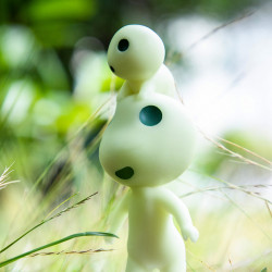 Statuette Petit et Grand Kodama Benelic Princesse Momonoké