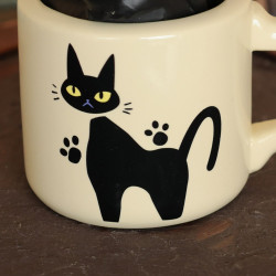 Vase Soliflore Jiji dans sa tasse Benelic Kiki la petite sorcière
