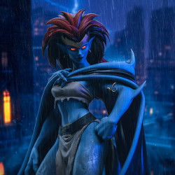 Statue Demona Art Scale Iron Studios Gargoyles