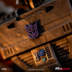 Statue Megatron Demi Art Scale Iron Studios Transformers