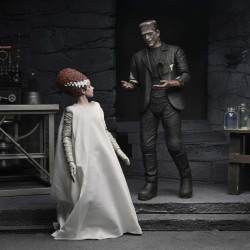 Set 2 Figurines Monster & his Mate 90th Anniversary Neca La Fiancée de Frankenstein