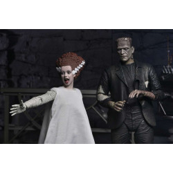 Set 2 Figurines Monster & his Mate 90th Anniversary Neca La Fiancée de Frankenstein