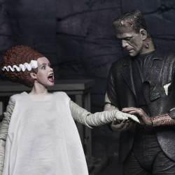 Set 2 Figurines Monster & his Mate 90th Anniversary Neca La Fiancée de Frankenstein