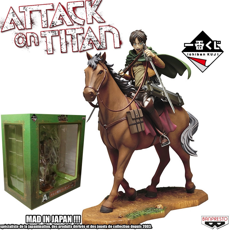 Figurine snk Levi Cheval