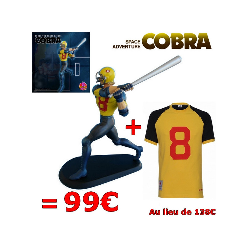 COBRA Pack statue Joe Gillian Rugball + Maillot Equipe Z COBRA Pack statue Joe Gillian Rugball + Maillot Equipe Z