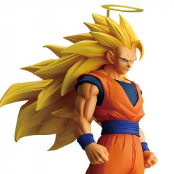 Figurine Son Goku Super Saiyan 3 Ichibansho Battle of the Super Saiyan Bandai Dragon Ball Z