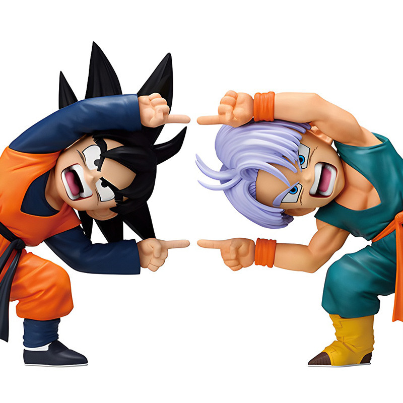 Figurines Son Goten & Trunks Ichibansho Battle of the Super Saiyan Bandai Dragon Ball Z