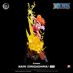 Statue Ikigai Nami Onigashima Tsume Art One Piece
