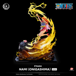 Statue Ikigai Nami Onigashima Tsume Art One Piece
