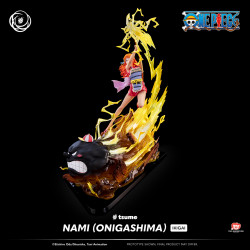 Statue Ikigai Nami Onigashima Tsume Art One Piece