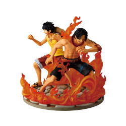 Figurine Ace & Luffy Ichibansho Dramatic Memories Bandai One Piece