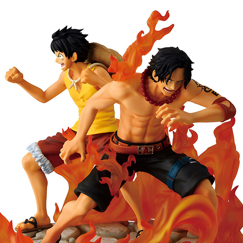Figurine Ace & Luffy Ichibansho Dramatic Memories Bandai One Piece Figurine Ace & Luffy Ichibansho Dramatic Memories Bandai One Piece