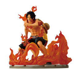 Figurine Ace & Luffy Ichibansho Dramatic Memories Bandai One Piece
