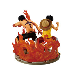 Figurine Ace & Luffy Ichibansho Dramatic Memories Bandai One Piece