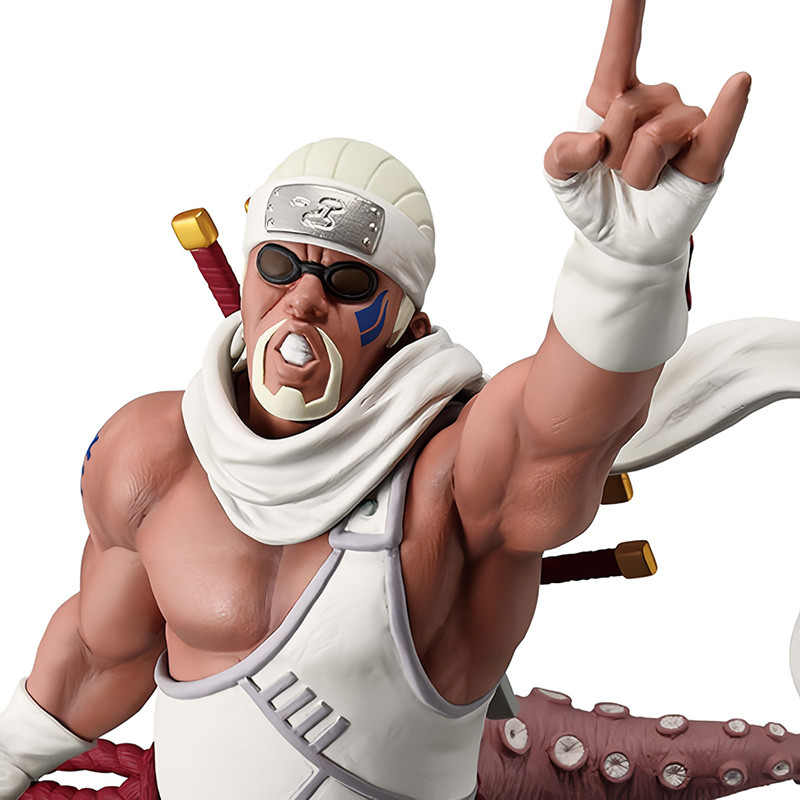 Figurine Killer Bee Ichibansho A Bridge Between the Lament of Samsara and Peace Bandai Naruto Shippuden
