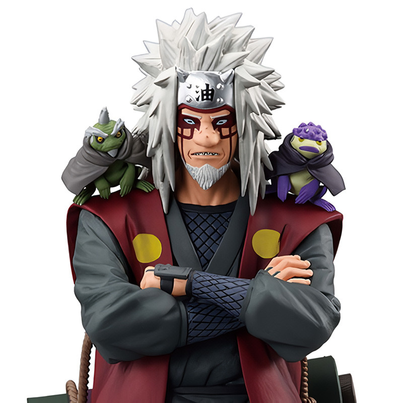 Figurine Jiraiya Ichibansho A Bridge Between the Lament of Samsara and Peace Bandai Naruto Shippuden