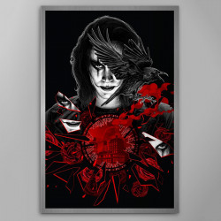 Art Print Aluminium The Crow Hollywood Collectibles Group The Crow