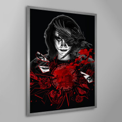 Art Print Aluminium The Crow Hollywood Collectibles Group The Crow