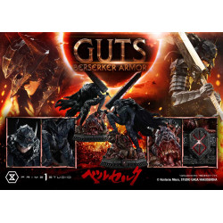 Statue Guts Berserker Armor / Grunbeld VS Guts Regular Version Prime 1 Studio Berserk