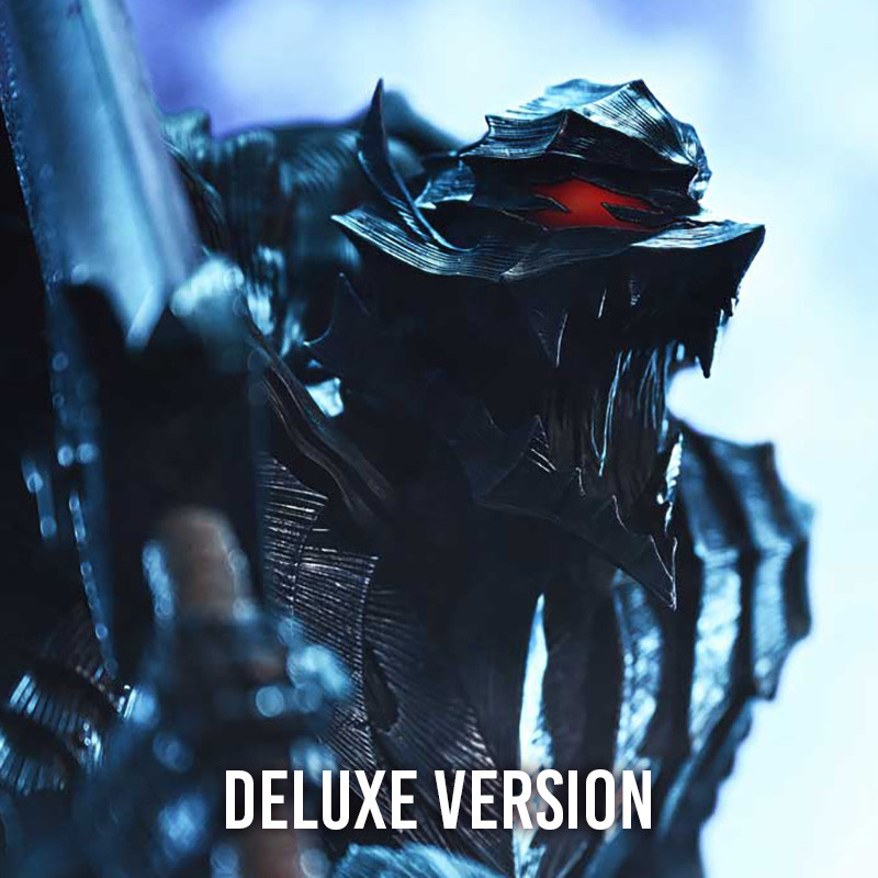 Statue Guts Berserker Armor / Grunbeld VS Guts Deluxe Version Prime 1 Studio Berserk
