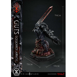 Statue Guts Berserker Armor / Grunbeld VS Guts Deluxe Version Prime 1 Studio Berserk