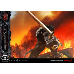 Statue Guts Berserker Armor / Grunbeld VS Guts Deluxe Version Prime 1 Studio Berserk