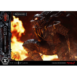 Statue Guts Berserker Armor / Grunbeld VS Guts Deluxe Version Prime 1 Studio Berserk