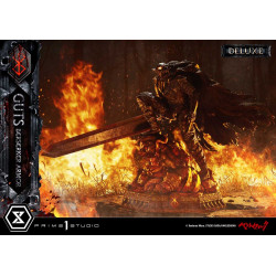 Statue Guts Berserker Armor / Grunbeld VS Guts Deluxe Version Prime 1 Studio Berserk